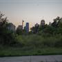 Vacant Lot With Skyline Background