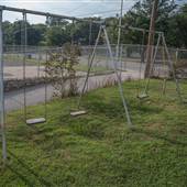 1970s Playground and Basketball court