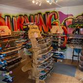 "Burning Spider" Skate Board Shop