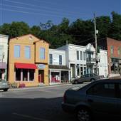 Parkville downtown