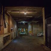 Dark Alleyway Inner city