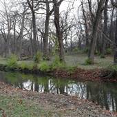 Shelter House and Creek - Swope park