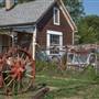 Small House with Eccentric Junk and Folk art